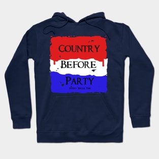 Country Before Political Party 1 Hoodie